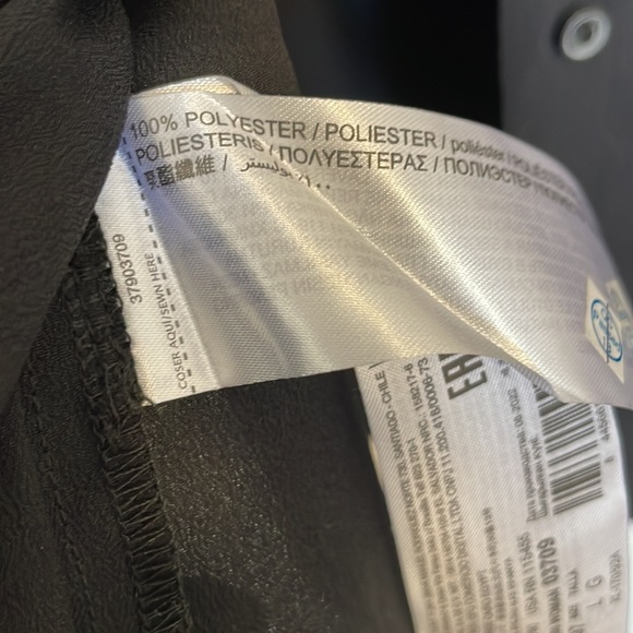 NWT MANGO long sleeve black button up shirt - Picture 5 of 5